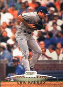 1999 Topps Stadium Club #130 Eric Karros NM-MT Los Angeles Dodgers 