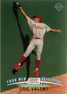 1999 Topps Stadium Club #155 Eric Valent NM-MT RC Rookie SP Philadelphia Phillies 