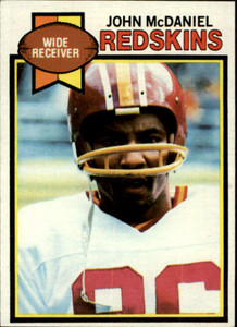 1979 Topps #91 John McDaniel VG Washington Redskins 