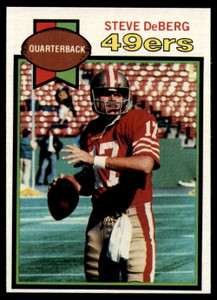 1979 Topps #77 Steve DeBerg VG RC Rookie San Francisco 49ers 