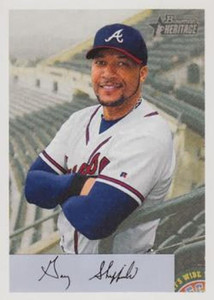 2002 Bowman Heritage #6 Gary Sheffield NM-MT  Atlanta Braves 