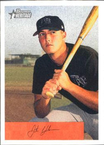 2002 Bowman Heritage #23 Justin Schuda NM-MT  RC Rookie Tampa Bay Devil Rays 