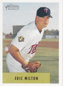 2002 Bowman Heritage #136 Eric Milton NM-MT  Minnesota Twins 