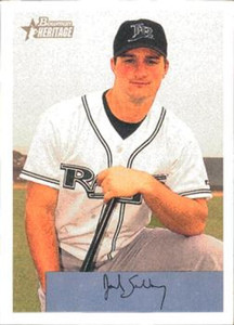 2002 Bowman Heritage #198 Jared Sandberg NM-MT  Tampa Bay Devil Rays 
