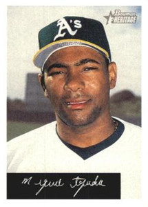 2002 Bowman Heritage Black Box #153 Miguel Tejada NM-MT  Oakland Athletics 