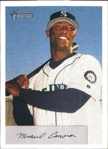 2002 Bowman Heritage #218 Mike Cameron NM-MT  SP Seattle Mariners 