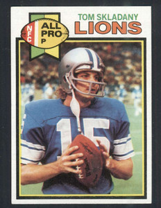 1979 Topps #147 Tom Skladany VG RC Rookie Detroit Lions 