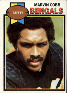 1979 Topps #156 Marvin Cobb VG Cincinnati Bengals 