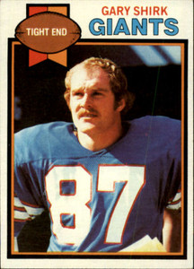 1979 Topps #159 Gary Shirk VG New York Giants 