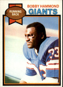 1979 Topps #119 Bobby Hammond VG New York Giants 