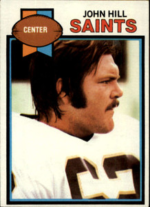 1979 Topps #43 John Hill VG New Orleans Saints 