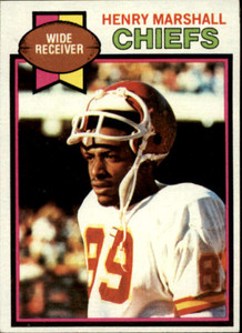 1979 Topps #42 Henry Marshall VG Kansas City Chiefs 