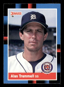 1988 Donruss #230 Alan Trammell NM-MT Detroit Tigers 