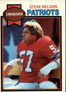 1979 Topps #56 Steve Nelson VG New England Patriots 