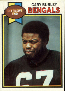1979 Topps #55 Gary Burley VG Cincinnati Bengals 