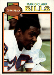 1979 Topps #404 Mario Clark VG Buffalo Bills 