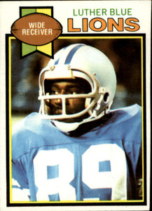 1979 Topps #427 Luther Blue VG Detroit Lions 