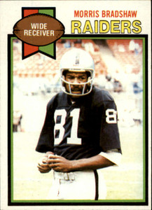 1979 Topps #28 Morris Bradshaw VG Oakland Raiders 