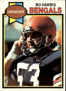 1979 Topps #14 Bo Harris VG Cincinnati Bengals 
