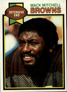1979 Topps #93 Mack Mitchell VG Cleveland Browns 