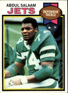 1979 Topps #462 Abdul Salaam VG New York Jets 