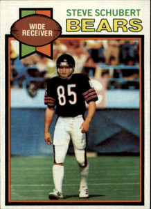 1979 Topps #457 Steve Schubert VG Chicago Bears 