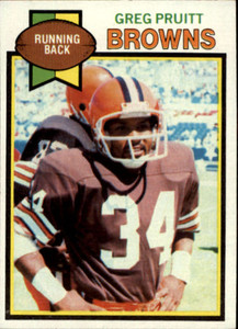 1979 Topps #455 Greg Pruitt VG Cleveland Browns 