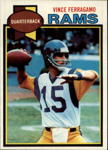 1979 Topps #409 Vince Ferragamo VG RC Rookie Los Angeles Rams 