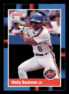 1988 Donruss #241 Wally Backman NM-MT New York Mets 