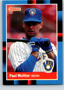 1990 Donruss Bonus MVP's #BC15 Paul Molitor - NM-MT