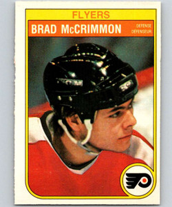 1982-83 O-Pee-Chee #255 Brad McCrimmon VG Philadelphia Flyers 
