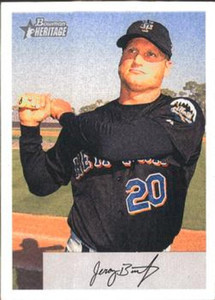 2002 Bowman Heritage #327 Jeromy Burnitz NM-MT  New York Mets 