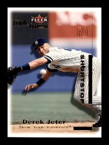 2001 Fleer Triple Crown #1 Derek Jeter NM-MT  New York Yankees 