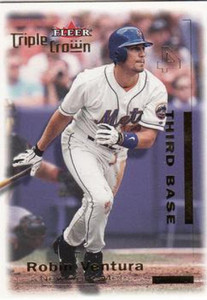 2001 Fleer Triple Crown #76 Robin Ventura NM-MT  New York Mets 