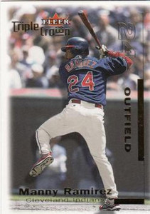 2001 Fleer Triple Crown #99 Manny Ramirez NM-MT  