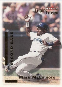 2001 Fleer Triple Crown #125 Mark McLemore NM-MT  Seattle Mariners 
