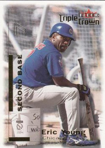 2001 Fleer Triple Crown #133 Eric Young NM-MT  Chicago Cubs 