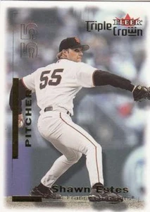 2001 Fleer Triple Crown #151 Shawn Estes NM-MT  San Francisco Giants 