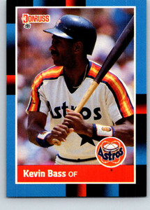  1990 Donruss #589 Kevin Bass DP NM-MT Astros : Collectibles &  Fine Art