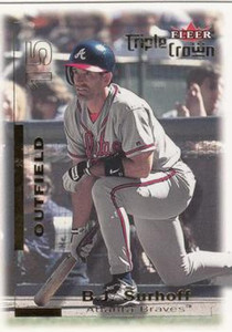 2001 Fleer Triple Crown #163 B.J. Surhoff NM-MT  Atlanta Braves 