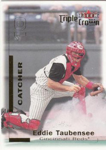 2001 Fleer Triple Crown #164 Eddie Taubensee NM-MT  