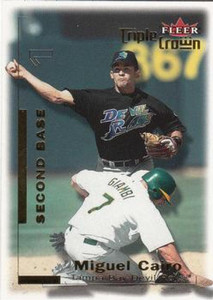 2001 Fleer Triple Crown #168 Miguel Cairo NM-MT  Tampa Bay Devil Rays 