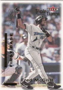 2001 Fleer Triple Crown #173 Fred McGriff NM-MT  