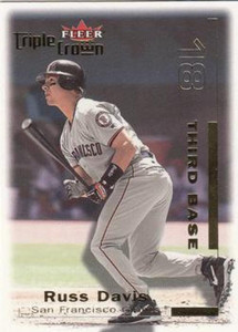 2001 Fleer Triple Crown #194 Russ Davis NM-MT  