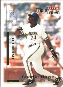 2001 Fleer Triple Crown #233 Charlie Hayes NM-MT  Milwaukee Brewers 