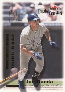 2001 Fleer Triple Crown #238 Joe Randa NM-MT  Kansas City Royals 