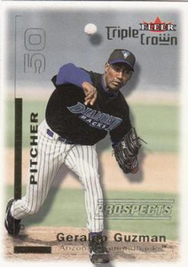 2001 Fleer Triple Crown #261 Geraldo Guzman NM-MT  Arizona Diamondbacks 