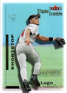 2001 Fleer Triple Crown #288 Julio Lugo NM-MT  Houston Astros 