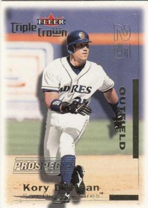 2001 Fleer Triple Crown #297 Kory DeHaan NM-MT  San Diego Padres 