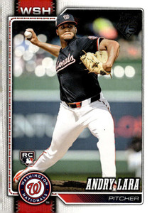 2026 Topps #36 Andry Lara NM-MT RC Rookie Washington Nationals 